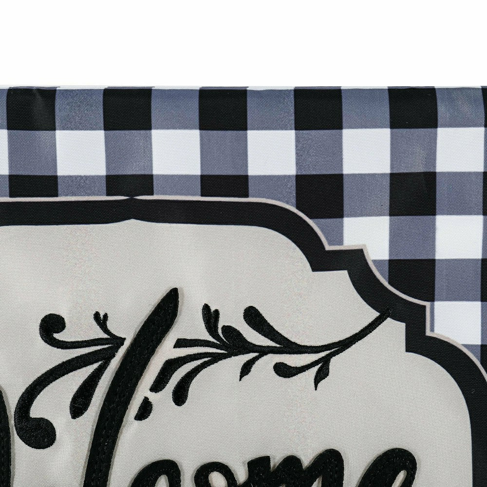 Classic Welcome Home Applique Garden Flag | Plow & Hearth