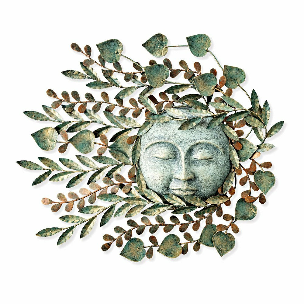 Metal Sun Face Wall Decor | Plow & Hearth