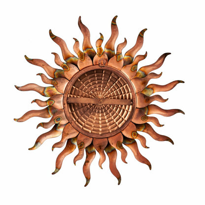 Iridescent Metal Sun Wall Art | Plow & Hearth