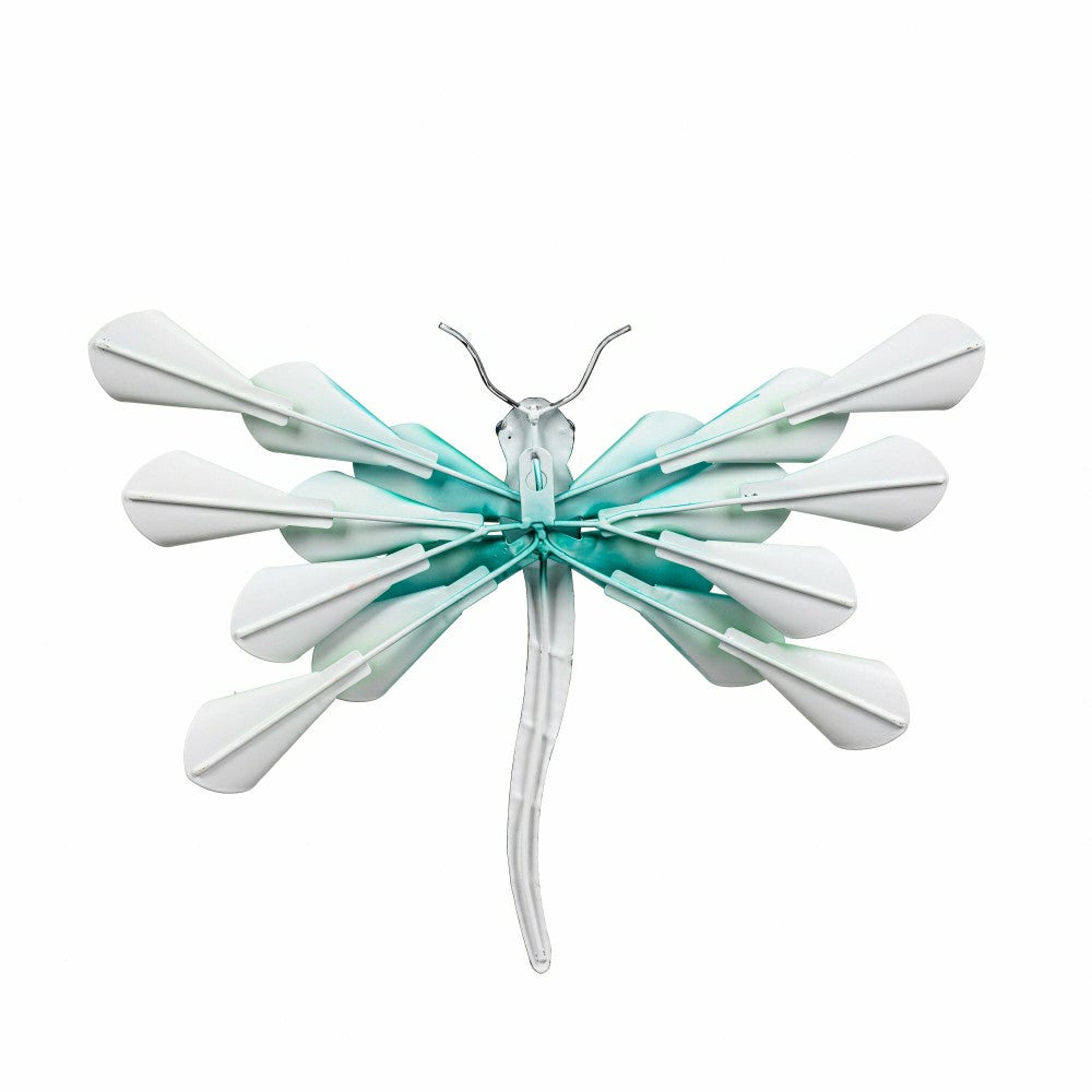 Pollinator Garden Outdoor Wall Decor, Metal, Petal Dragonfly Wall Art | Plow & Hearth