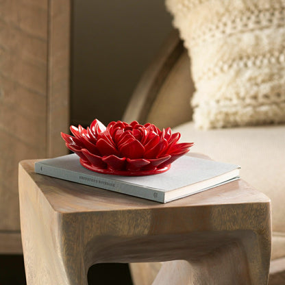 8" Ceramic Flower Wall Decor | Plow & Hearth