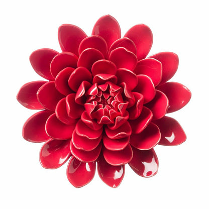 8" Ceramic Flower Wall Decor | Plow & Hearth
