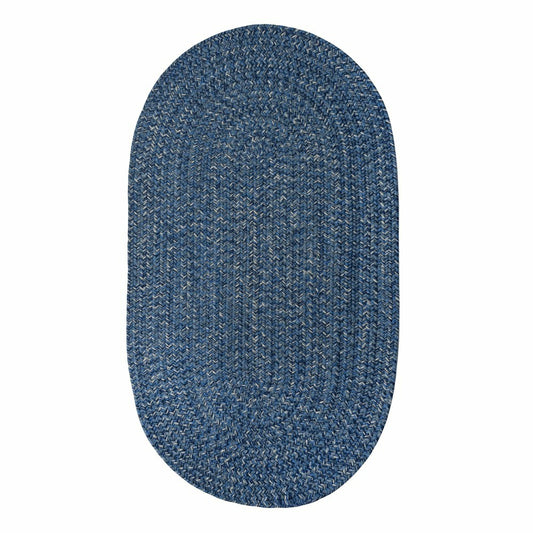 Indoor/Outdoor Oval Pine Creek Braided Polypropylene Rug, 4' x 6' | Plow & Hearth