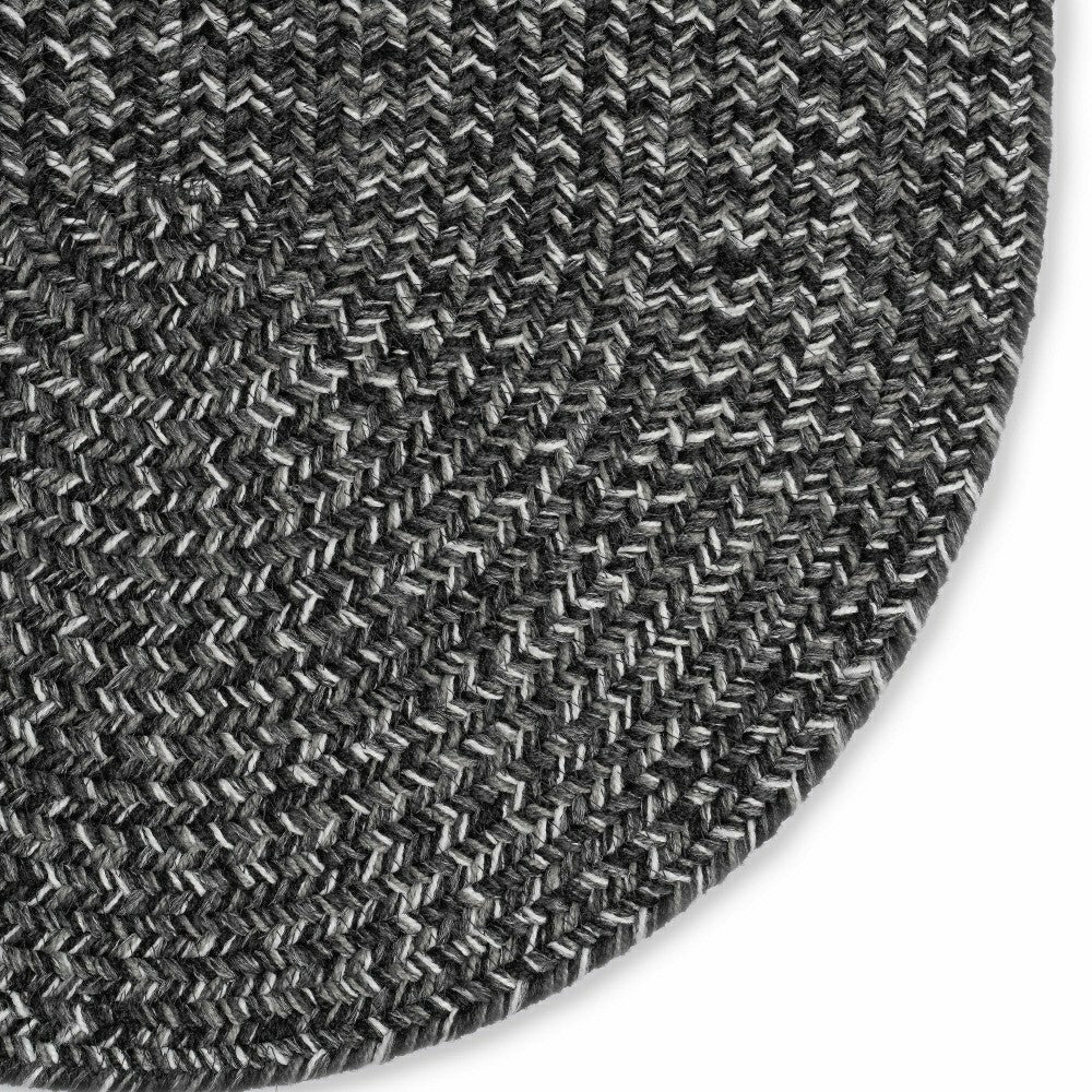 Indoor/Outdoor Oval Pine Creek Braided Polypropylene Rug, 4' x 6' | Plow & Hearth