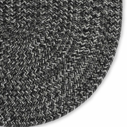Indoor/Outdoor Oval Pine Creek Braided Polypropylene Rug, 4' x 6' | Plow & Hearth
