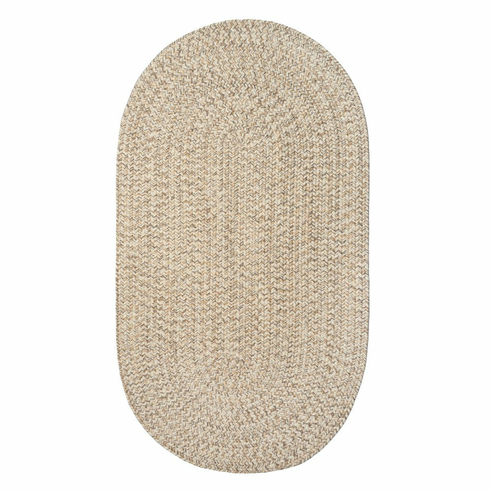 Indoor/Outdoor Oval Pine Creek Braided Polypropylene Rug, 4' x 6' | Plow & Hearth