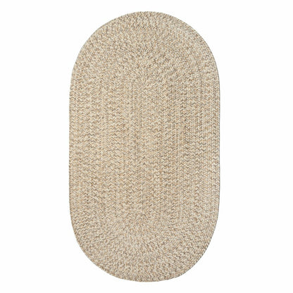 Indoor/Outdoor Oval Pine Creek Braided Polypropylene Rug, 4' x 6' | Plow & Hearth