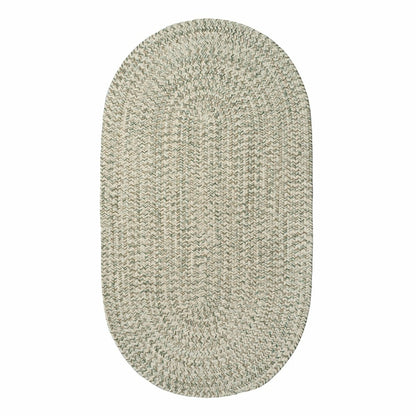 Indoor/Outdoor Oval Pine Creek Braided Polypropylene Rug, 4' x 6' | Plow & Hearth