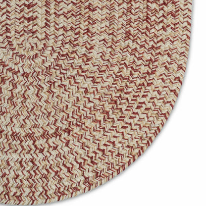 Indoor/Outdoor Oval Pine Creek Braided Polypropylene Rug, 3' x 5' | Plow & Hearth