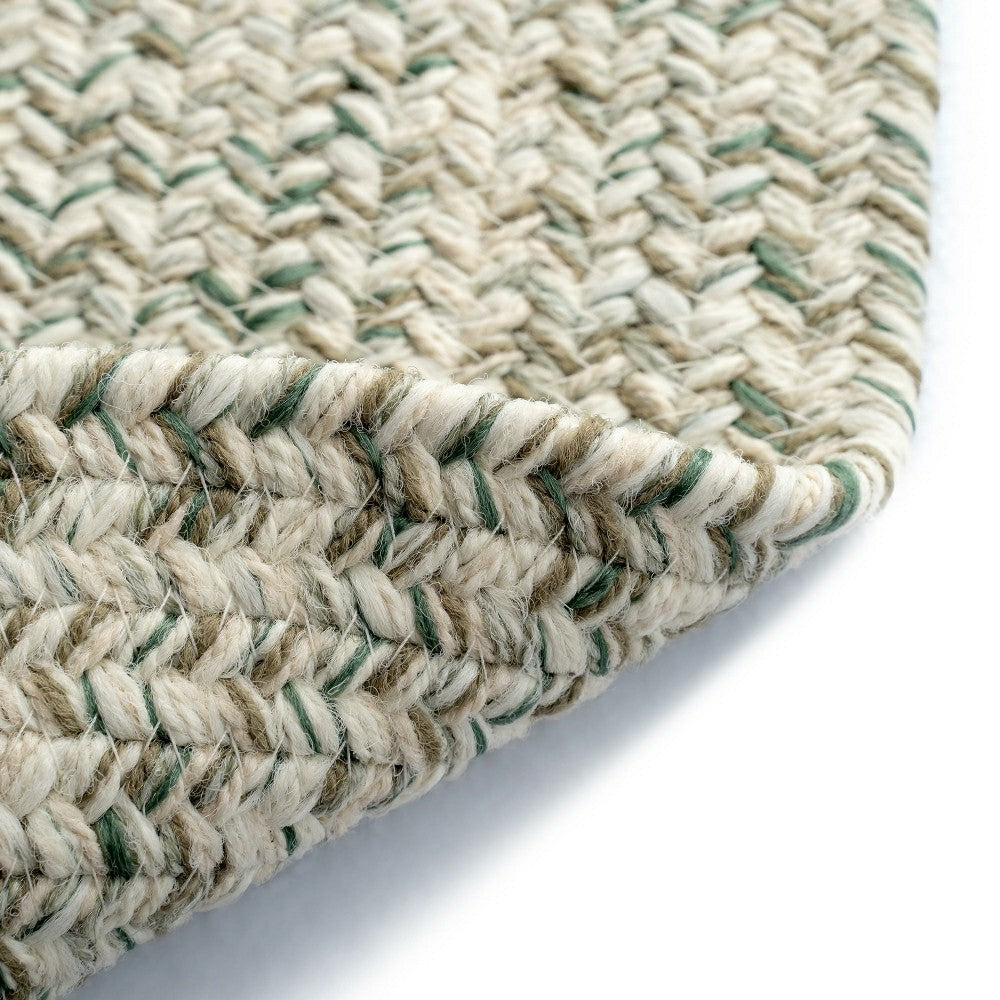 Indoor/Outdoor Oval Pine Creek Braided Polypropylene Rug, 3' x 5' | Plow & Hearth