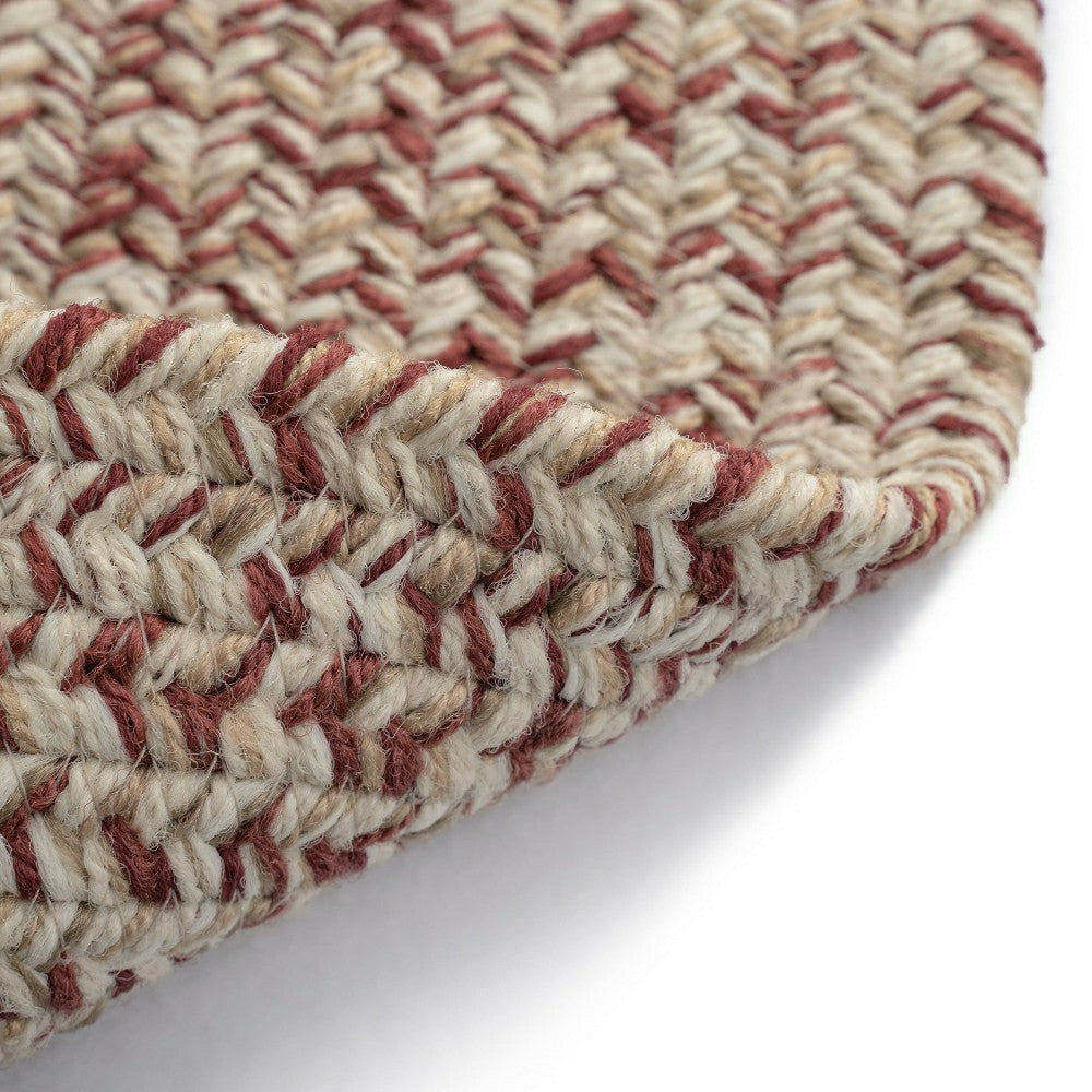 Indoor/Outdoor Oval Pine Creek Braided Polypropylene Rug, 3' x 5' | Plow & Hearth