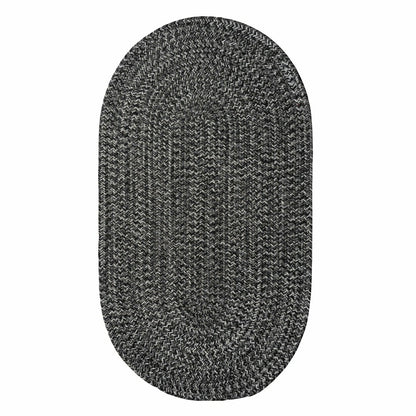 Indoor/Outdoor Oval Pine Creek Braided Polypropylene Rug, 3' x 5' | Plow & Hearth
