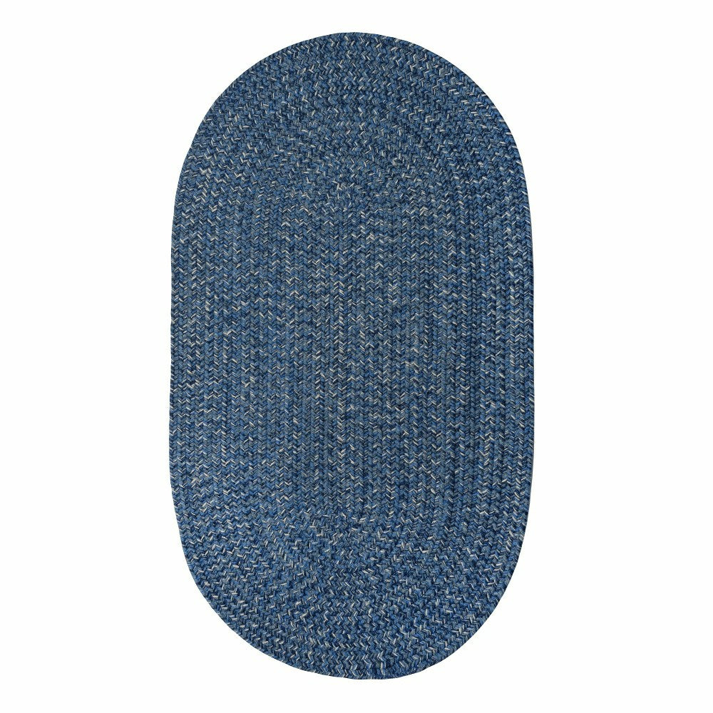 Indoor/Outdoor Oval Pine Creek Braided Polypropylene Rug, 2' x 3' | Plow & Hearth