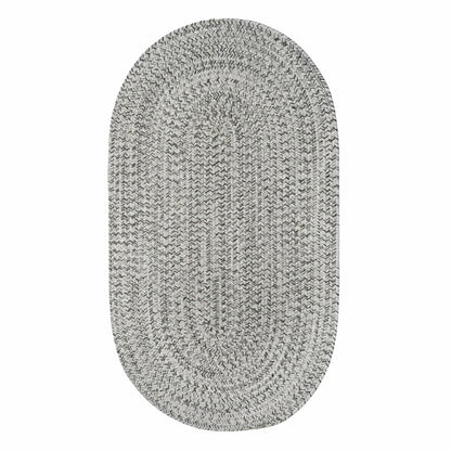 Indoor/Outdoor Oval Pine Creek Braided Polypropylene Rug, 2' x 3' | Plow & Hearth