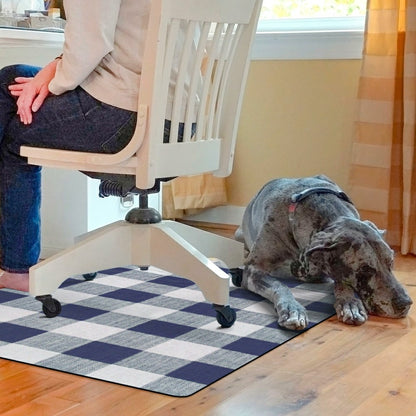 Buffalo Plaid Chair Mat | Plow & Hearth