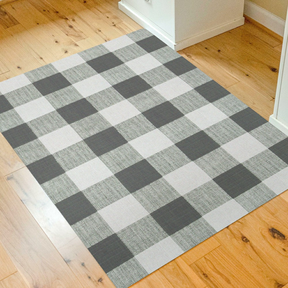 Buffalo Plaid Chair Mat | Plow & Hearth