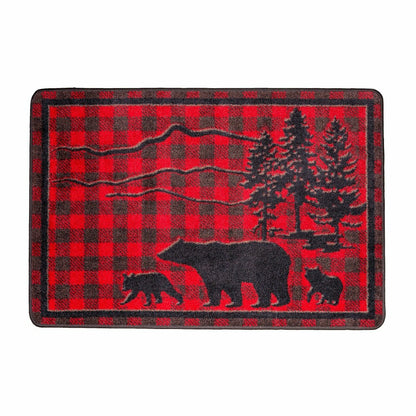 Huntington Bear Buffalo Check Rug | Plow & Hearth