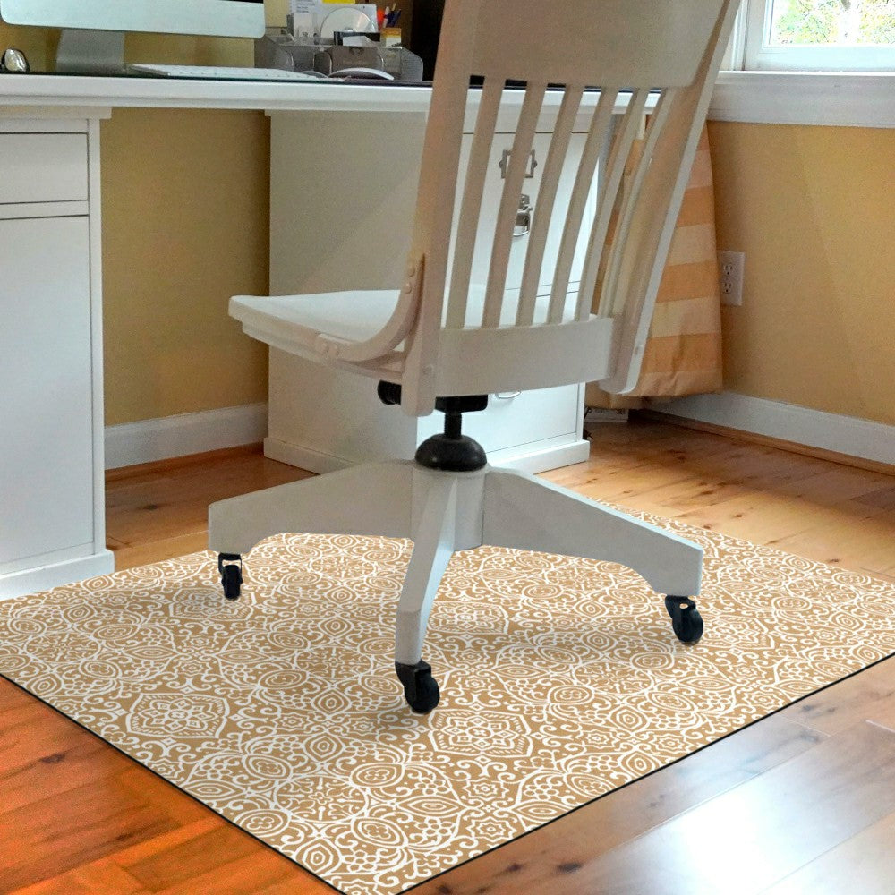 Arabesque Desk Chair Mat | Plow & Hearth