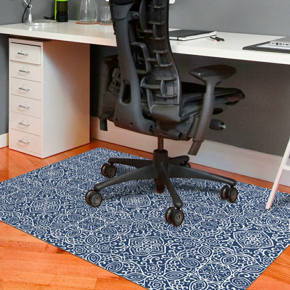 Arabesque Desk Chair Mat | Plow & Hearth