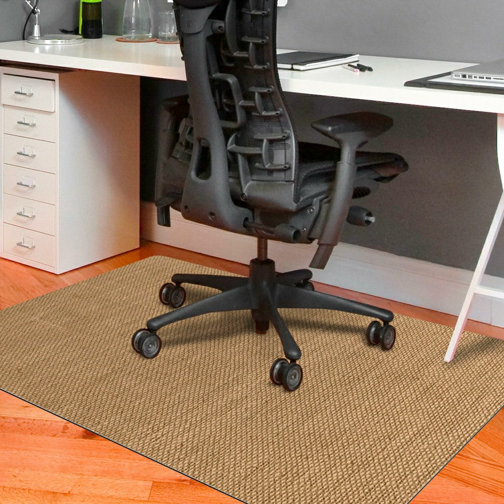 Burbury Weave Desk Chair Mat | Plow & Hearth