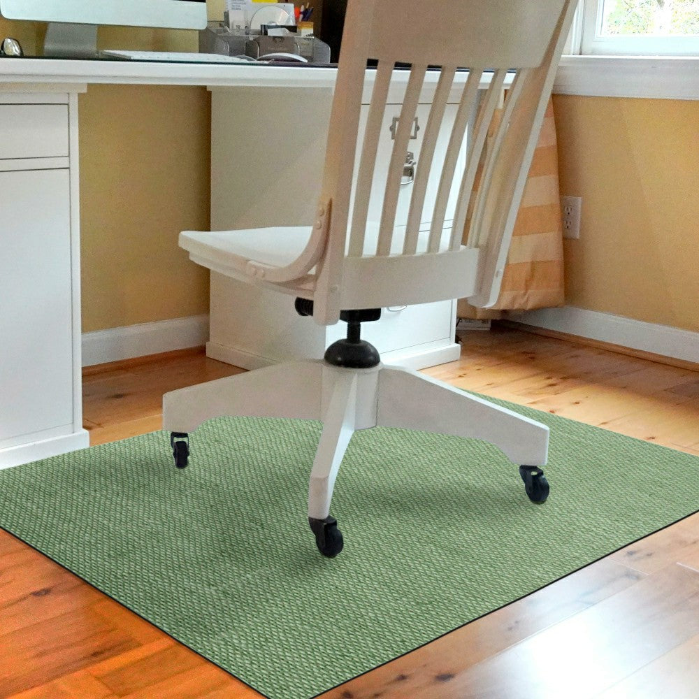 Burbury Weave Desk Chair Mat | Plow & Hearth