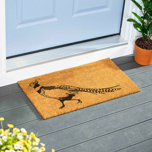 EG Studio Northwoods Pheasant Coir Mat (28x16) | Plow & Hearth