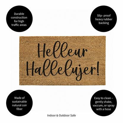 Helleur Coir Mat | Plow & Hearth