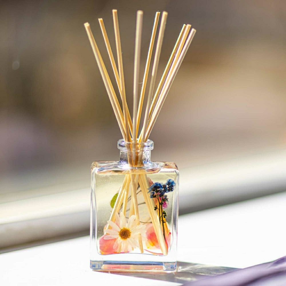 Accent Botanical Reed Diffuser - Apricot Rose | Plow & Hearth