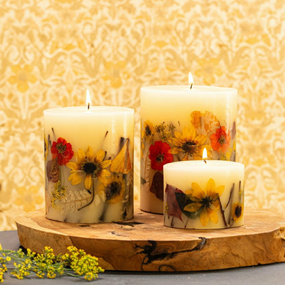 Honey Tobacco Petite Oval Botanical Candle | Plow & Hearth