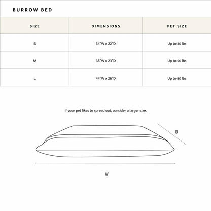 Pendleton Burrow Bed | Plow & Hearth