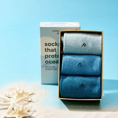 Socks that Protect Oceans | Plow & Hearth