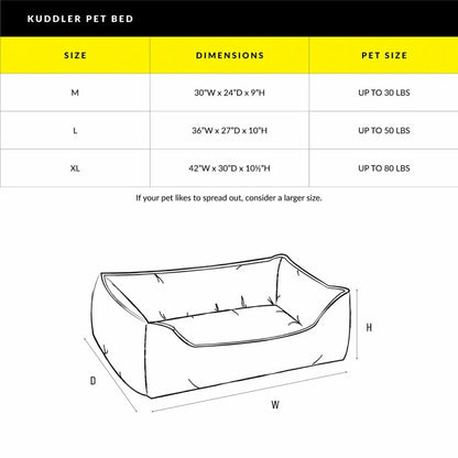 Body Glove Paintflower Kuddler Pet Bed | Plow & Hearth