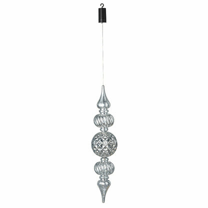 Indoor/Outdoor Shatterproof Holiday Lighted Large Finial Hanging Ornam | Plow & Hearth