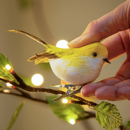 72" LED Artificial Tree with Bird Clips, 72"H | Plow & Hearth