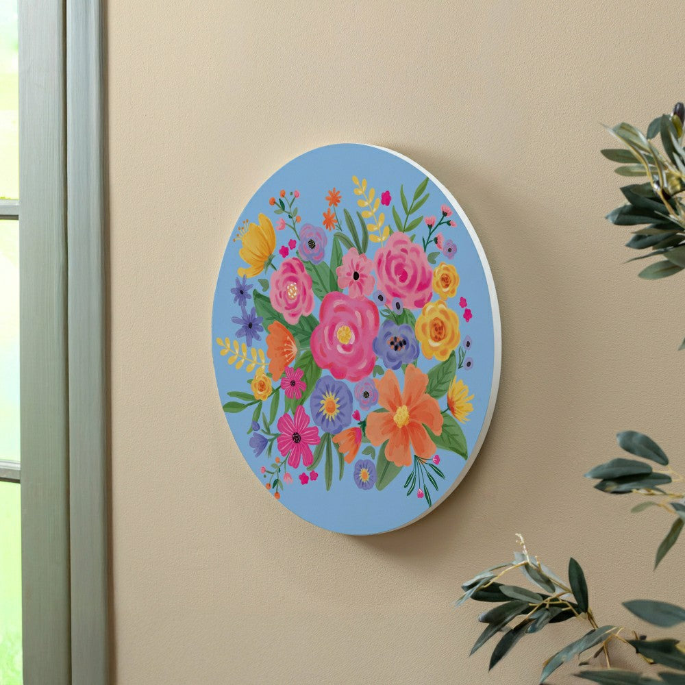 Bunny Blooms Spring Blossom, 18" Door Décor | Plow & Hearth