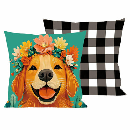 Floral Dog Pillow Cover | Plow & Hearth