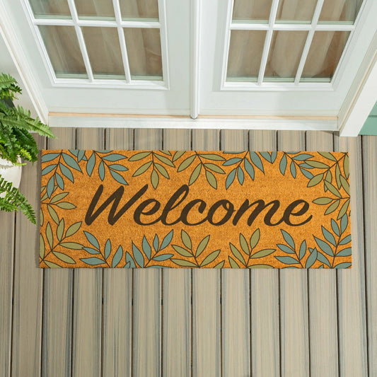 EG Studio Palm Beach Coastal Coir Mat (60x24) | Plow & Hearth