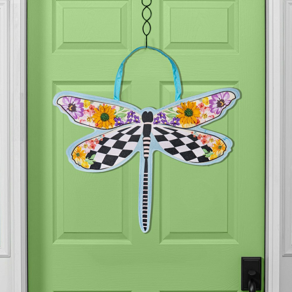 Mack Childs Dragonfly Shaped Door Decor | Plow & Hearth