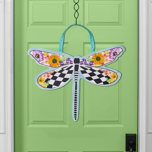 Mack Childs Dragonfly Shaped Door Decor | Plow & Hearth