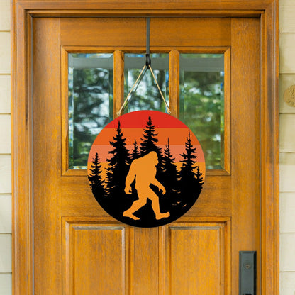 Harvest Bigfoot Door Décor,18" | Plow & Hearth