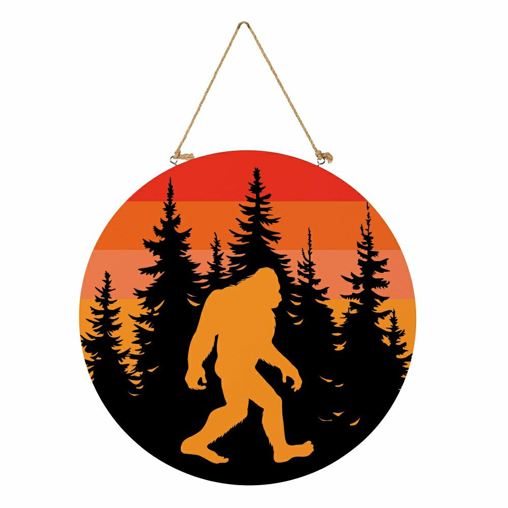 Harvest Bigfoot Door Décor,18" | Plow & Hearth