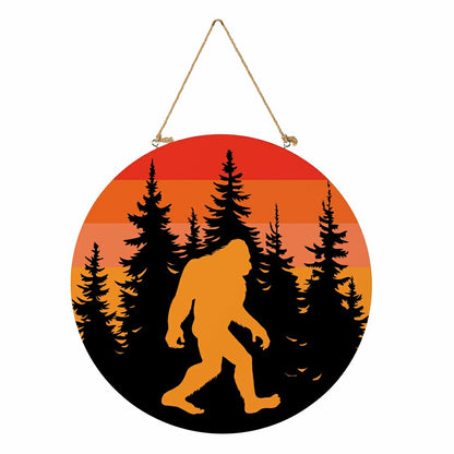 Harvest Bigfoot Door Décor,18" | Plow & Hearth