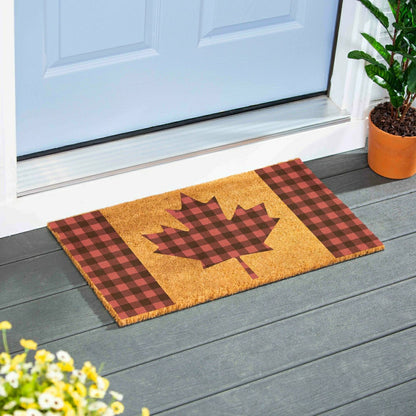 EG Studio Canada Pride Coir Mat (28x16) | Plow & Hearth