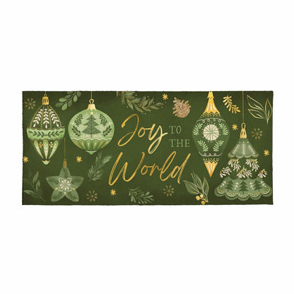 22X10” FLOCKED COIRSASSAFRAS MAT | Plow & Hearth