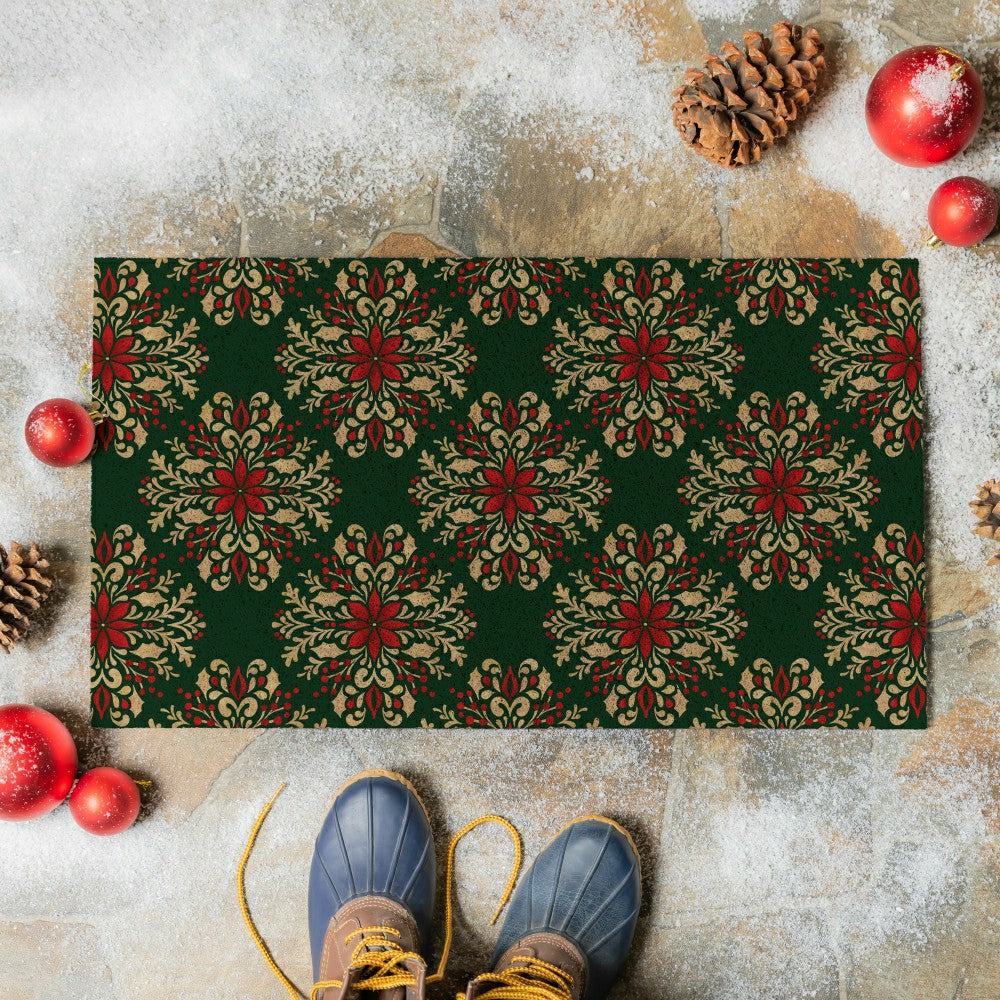 PVC Trapper Mat, Serape Stripe, 28"x16" | Plow & Hearth