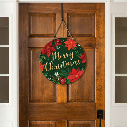 Door Décor, "MERRY CHRISTMAS", 18" | Plow & Hearth