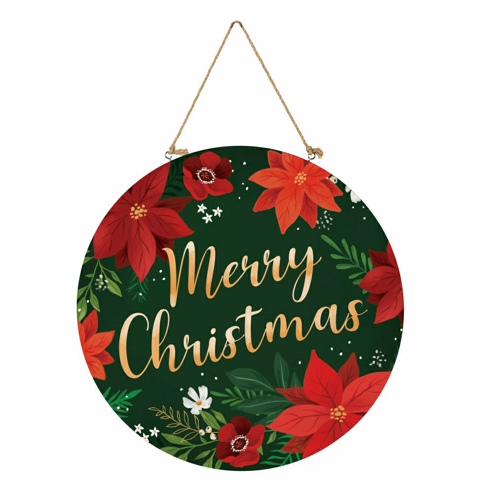 Door Décor, "MERRY CHRISTMAS", 18" | Plow & Hearth
