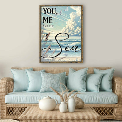 You Me and the Sea Coastal Sign | Plow & Hearth
