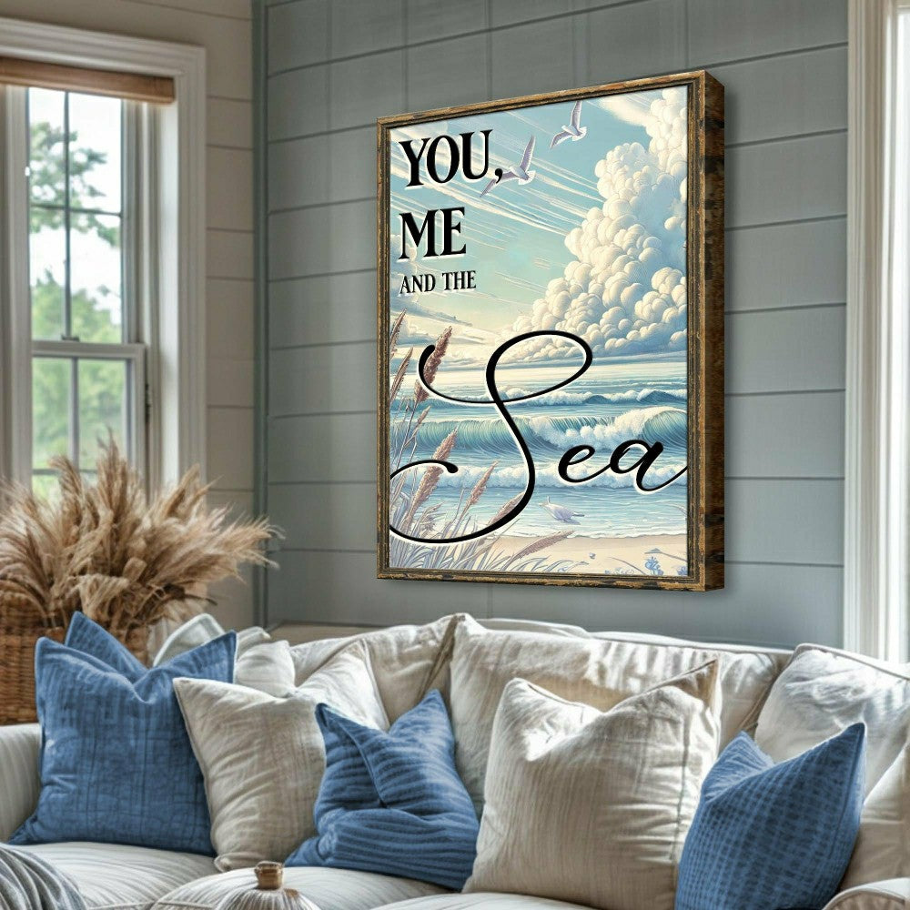 You Me and the Sea Coastal Sign | Plow & Hearth