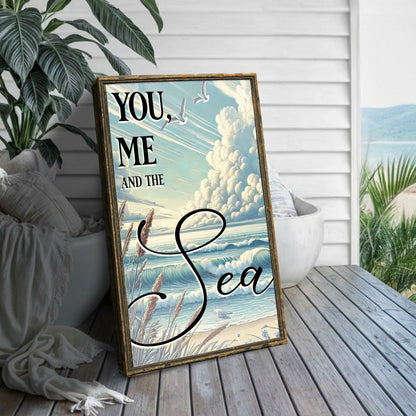 You Me and the Sea Coastal Sign | Plow & Hearth